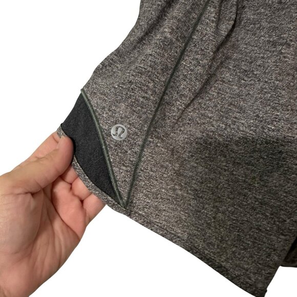 Lululemon Hotty Hot Low rise Lined Short 4” Size 6 Tall Heather Lux Multi Black - Picture 5 of 8